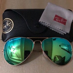 Ray-Ban Mirror Sunglasses New Authentic